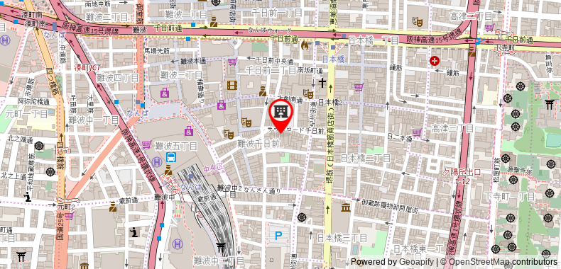 APA Hotel Namba-Eki Higashi on maps