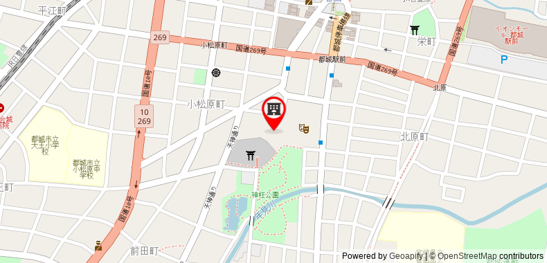 Bản đồ đến Khách sạn Miyakonojo Royal