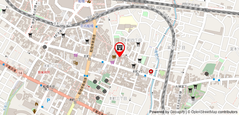 Uhome Funabashi Apartment 602 on maps