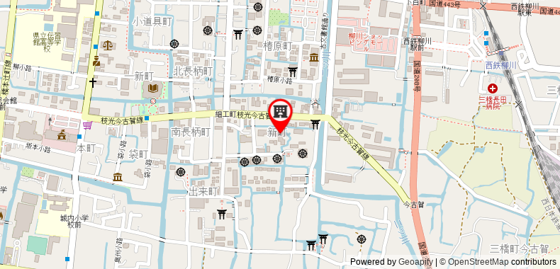 在地图上查看白柳莊日式旅館