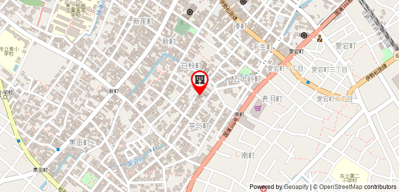 Bản đồ đến Khách sạn Tabist Tatsumi Business Matsusaka