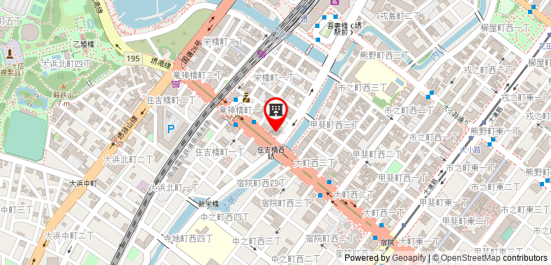 Hotel Sunplaza In Sakai Annex on maps