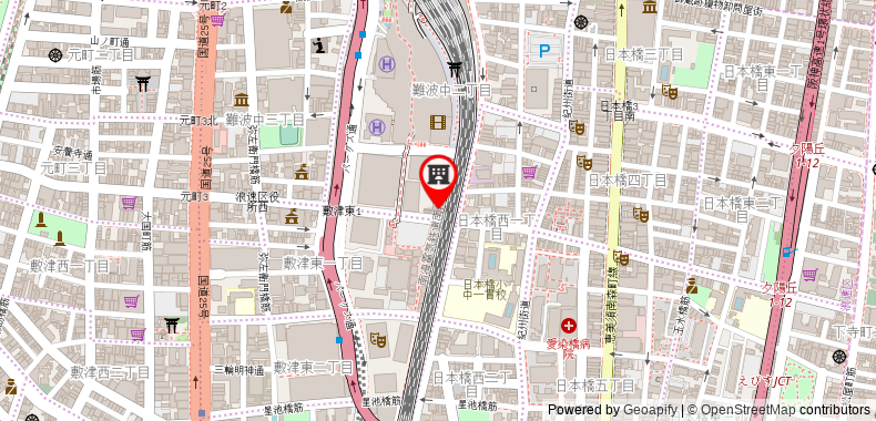 Hotel Keihan Namba Grande on maps