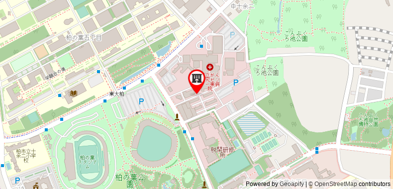 Bản đồ đến Khách sạn Mitsui Garden Kashiwa no ha Park Side