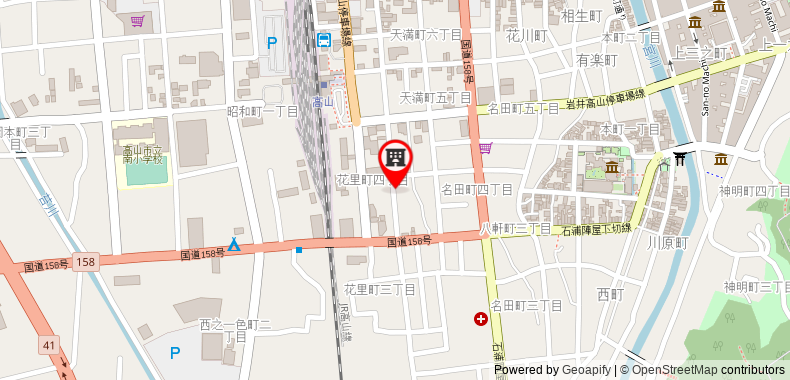 Bản đồ đến Tomato Takayama Station - Room AB