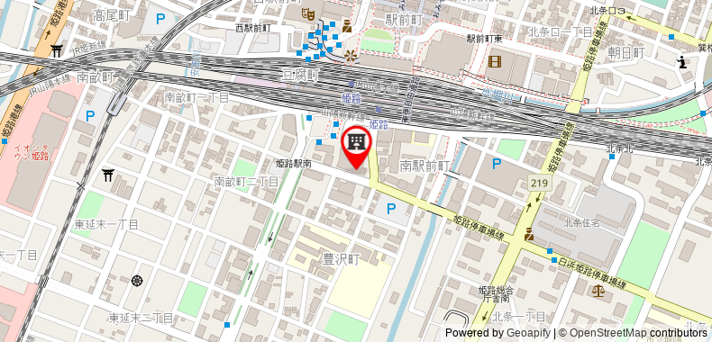 Bản đồ đến Khách sạn Nikko Himeji