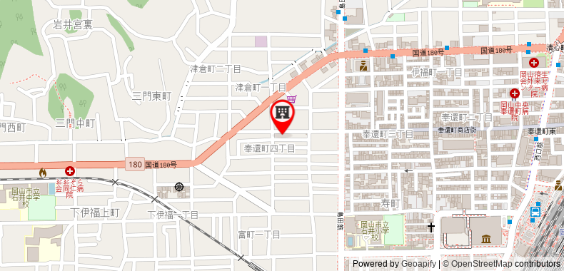 Bản đồ đến Guest House and Lounge Torii-Kuguru