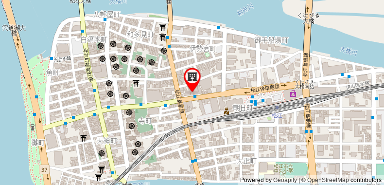 在地图上查看Dormy Inn快捷酒店 - 松江