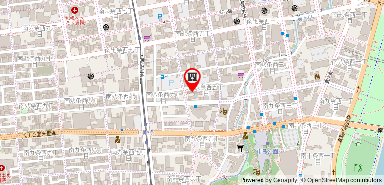 Bản đồ đến Khách sạn Quintessa Sapporo
