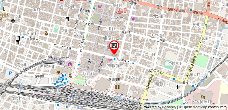 Bản đồ đến Khách sạn APA Himeji-Ekikita