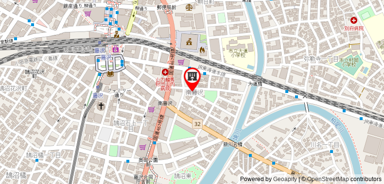 Shonan Kamakura Crystal Hotel on maps