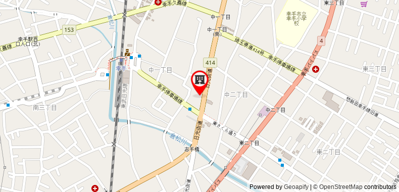 Bản đồ đến Ryokan Asayorozu