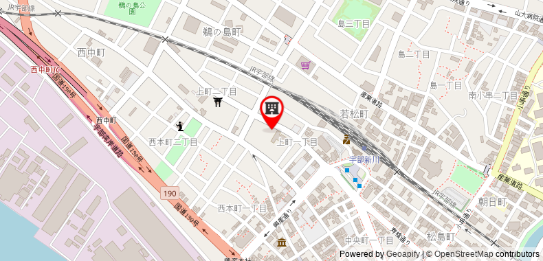 Bản đồ đến Khách sạn Business Shinkawa