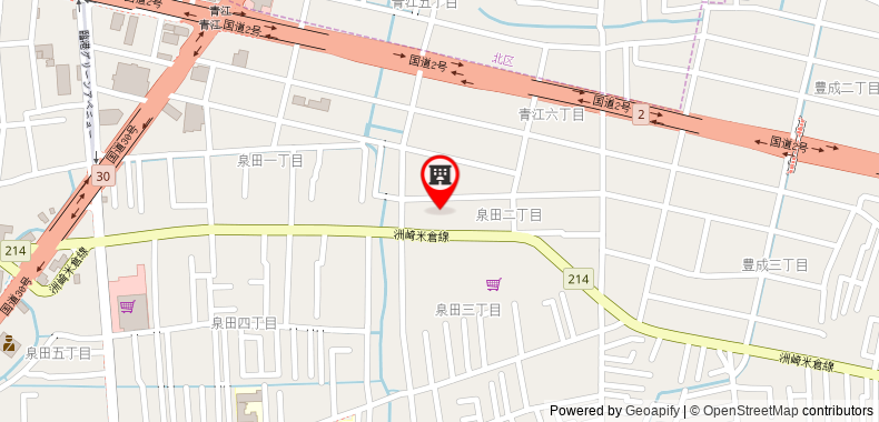 Bản đồ đến Khách sạn Fine Garden Okayama 1 Free Parking - Adult Only
