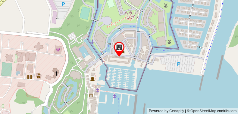 Huis Ten Bosch Hotel Amsterdam on maps