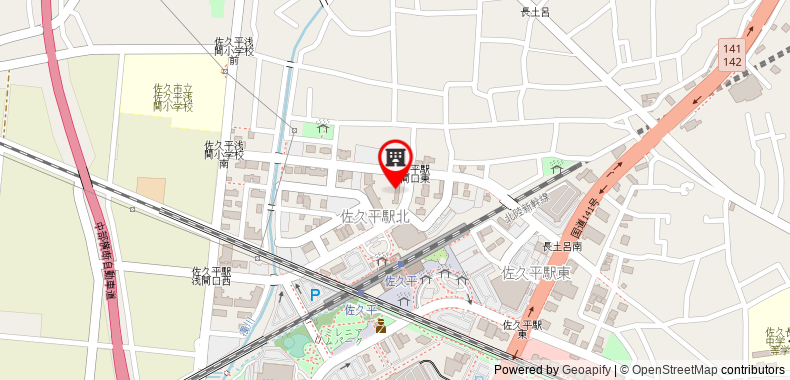 Bản đồ đến Khách sạn AQA Sakuradaira
