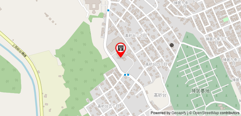 Bản đồ đến Khách sạn Asahikawa Park