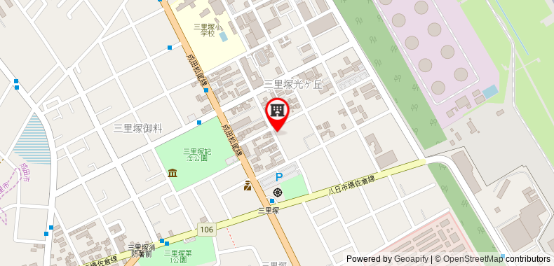 Bản đồ đến Khách sạn Narita AIC Airport
