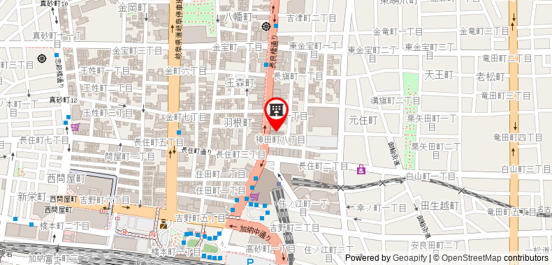 Bản đồ đến Khách sạn Daiwa Roynet Gifu