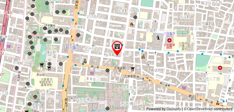 Bản đồ đến Khách sạn -style luxury apartment NU-401