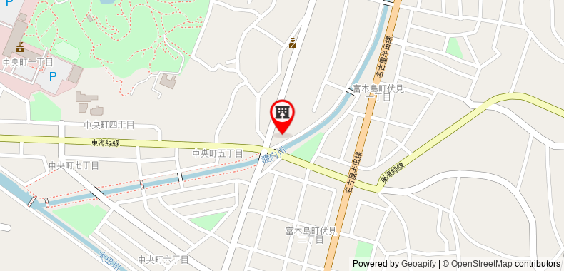 Tokai City Hotel on maps