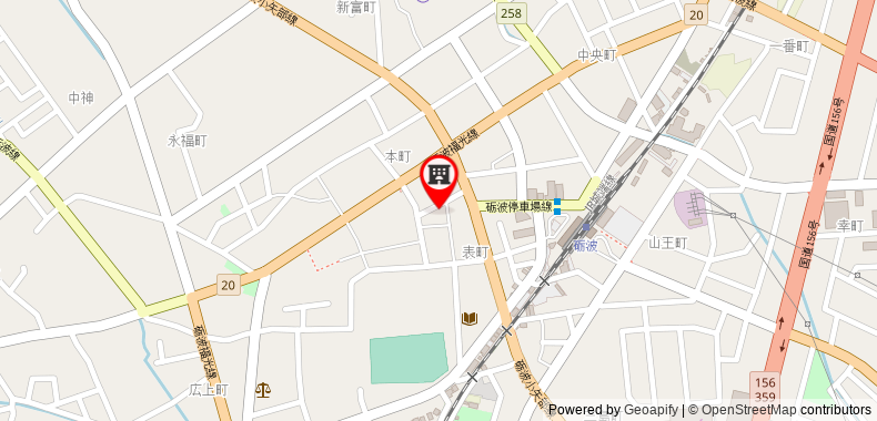 Bản đồ đến Khách sạn Suigetsurou