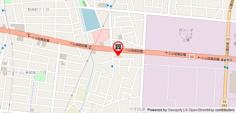 Bản đồ đến Khách sạn Route Inn Oyama