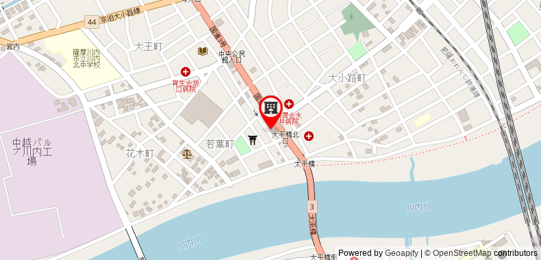 Bản đồ đến Royal Inn Sendai