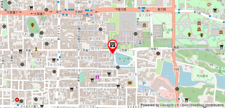 Bản đồ đến Khách sạn tenpyo naramati