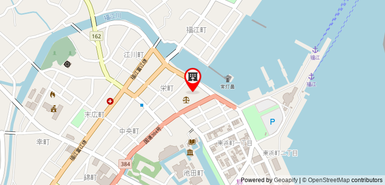 Bản đồ đến Khách sạn Goto Tsubaki