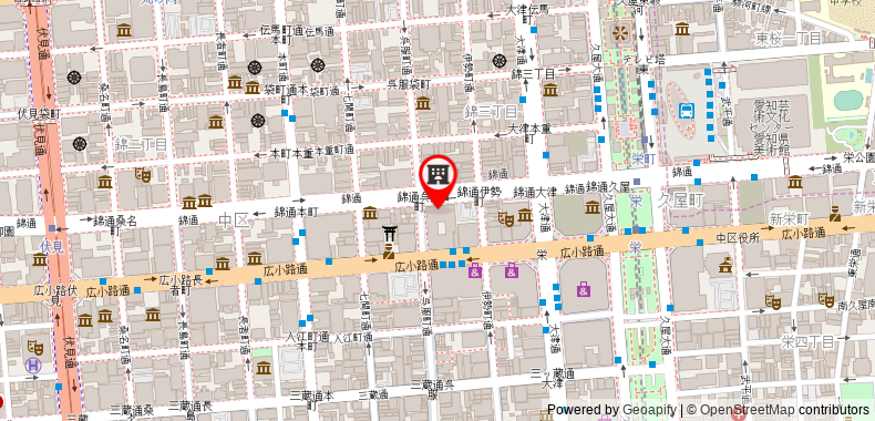在地图上查看名古屋國際酒店