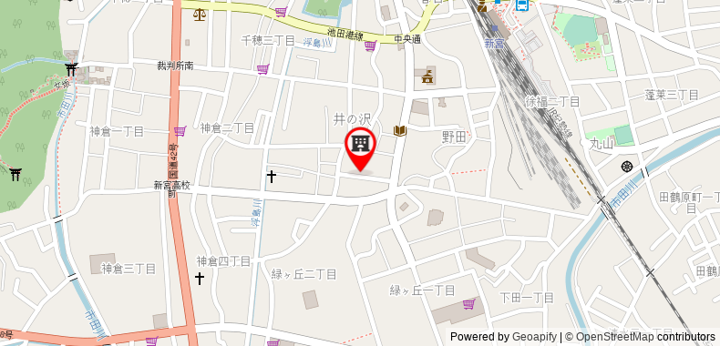 Bản đồ đến Khách sạn Shingu Sunshine