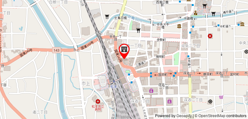 Bản đồ đến Khách sạn Iidaya