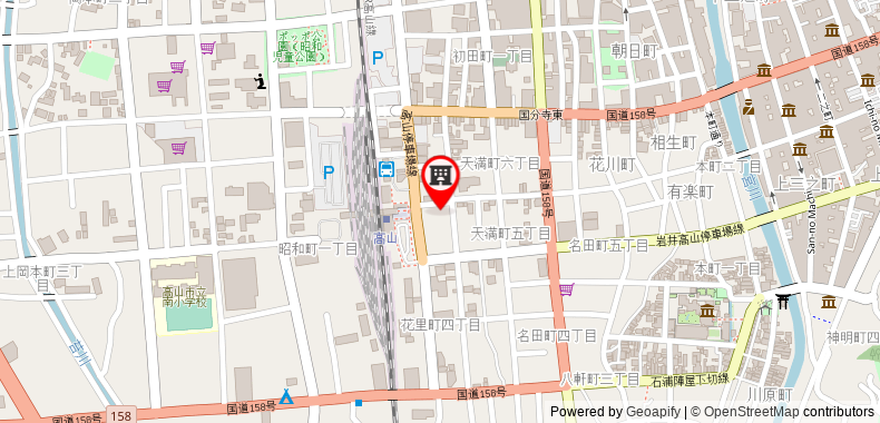 Relax Hostel Takayama Station on maps