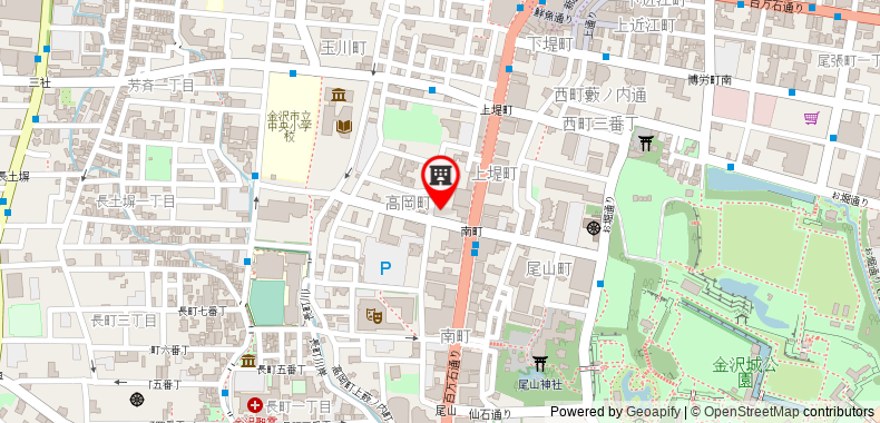 Hotel Intergate Kanazawa on maps