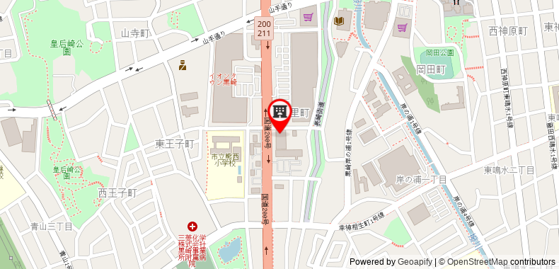 Bản đồ đến Khách sạn Crown Palais Kitakyushu