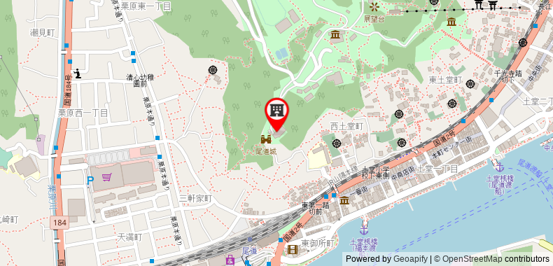Bản đồ đến Khách sạn Onomichi View Seizan