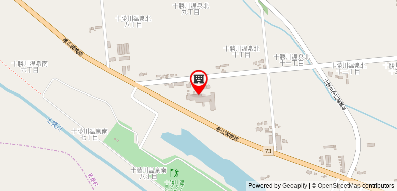 Bản đồ đến Khách sạn Tetora Resort Tokachigawa