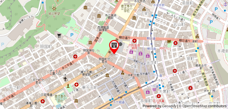 Bản đồ đến Khách sạn & Residence Nanshukan