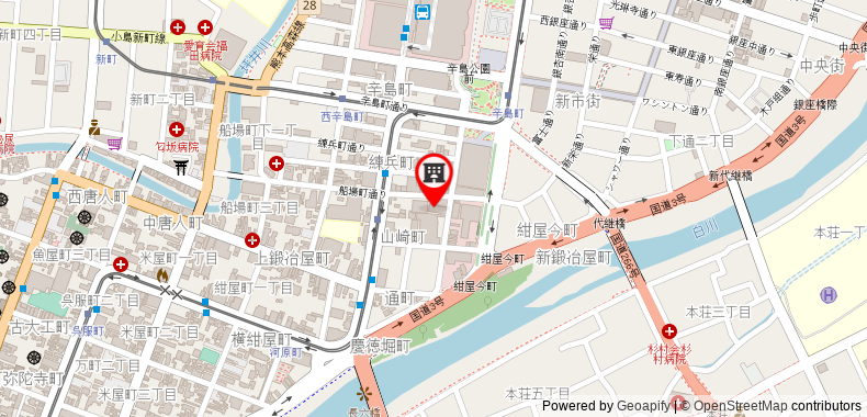 APA Hotel Kumamoto Sakuramachi Bus Terminal Minami on maps