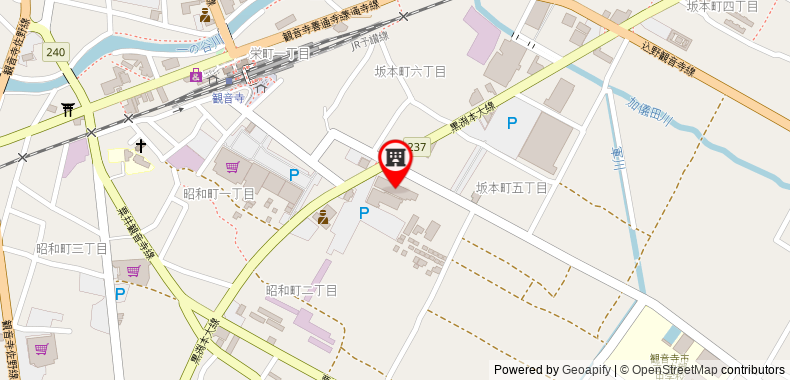 Bản đồ đến Khách sạn Kanonji Grand