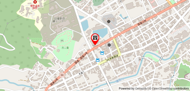 在地图上查看嬉野元湯日式旅館