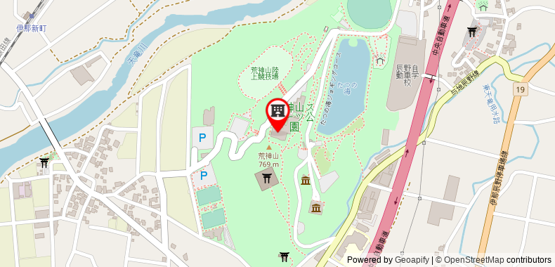 Tatsuno Park Hotel on maps