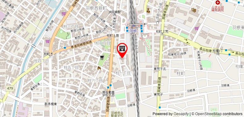 Bản đồ đến Khách sạn My Okazaki