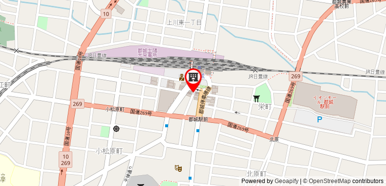 Bản đồ đến Khách sạn APA (Miyazaki Miyakonojoekimae)