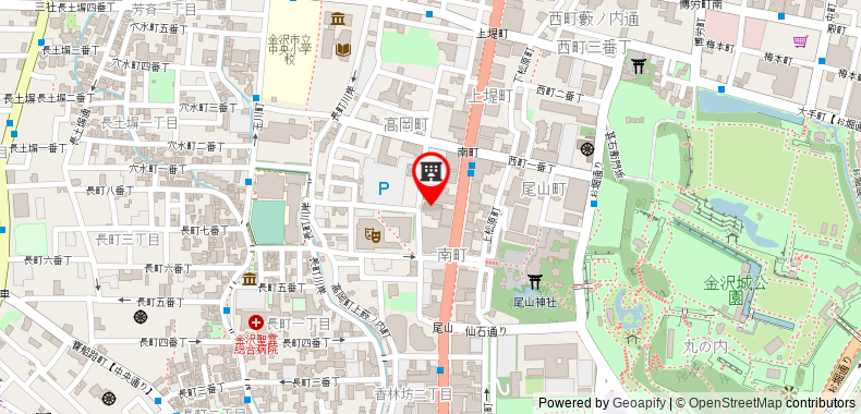 Kanazawa New Grand Hotel Premier on maps