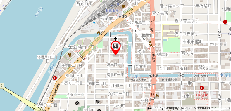 Wakayama Dai-ni Fuji Hotel on maps