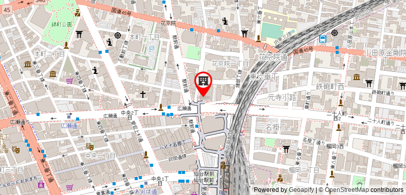 Bản đồ đến Khách sạn Monte Hermana Sendai
