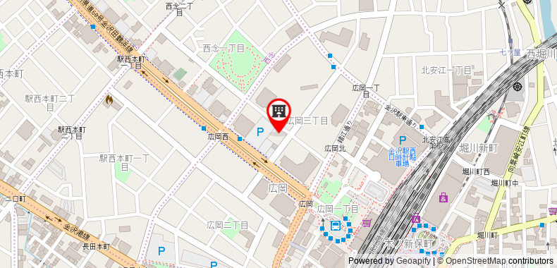 Smile Hotel Kanazawanishiguchiekimae on maps