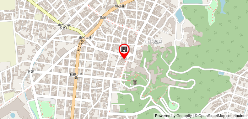 Hoshino Resorts Kai Kaga on maps